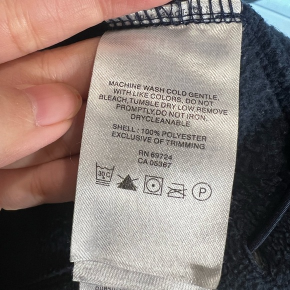 Columbia Men’s Blue Fleece Zip Up Jacket Size Small - Picture 11 of 12